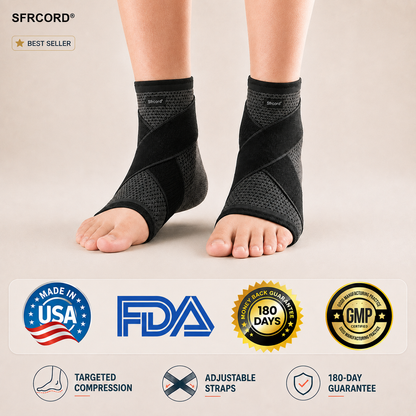 Sfrcord® Foot Sleeves — Fast Foot Pain Relief & All-Day Support 🌿